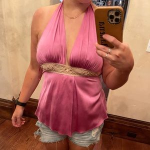 Silk Halter Top from Ingma;melero